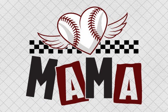 Baseball Mama Coquette Bow Varsity PNG Review