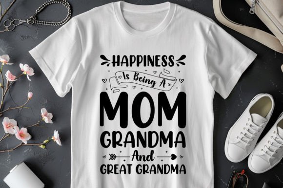 Happiness is Being a Mom Grandma: A Heartfelt Design