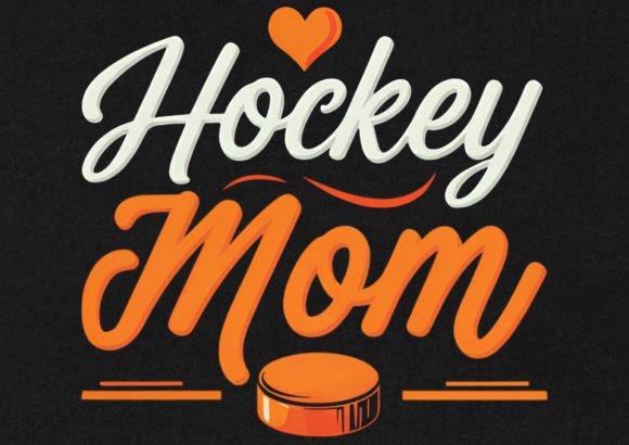 Hockey Mom T-Shirt Design: A Versatile Embroidery Asset