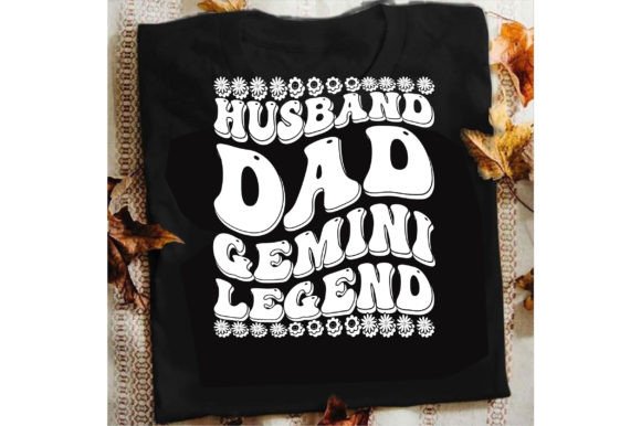 Husband Dad Gemini Legend Svg Tshirt