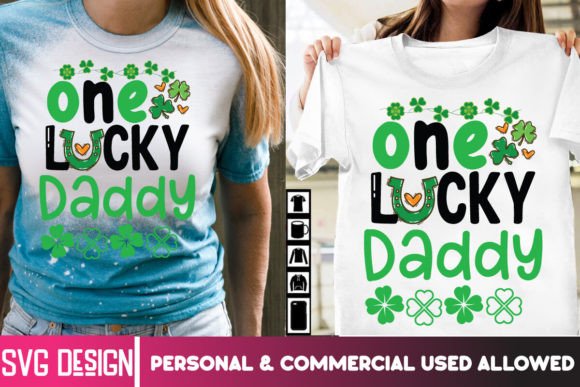 One Lucky Daddy SVG for St. Patrick's Day