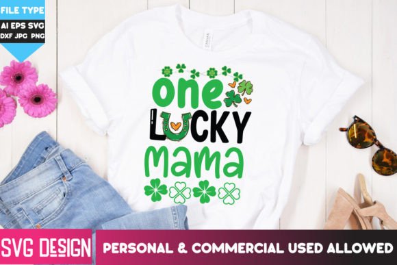 One Lucky Mama SVG for St. Patrick's Day