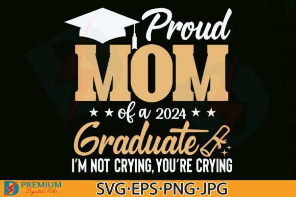 Proud Mom of a 2024 Graduate SVG PNG Review