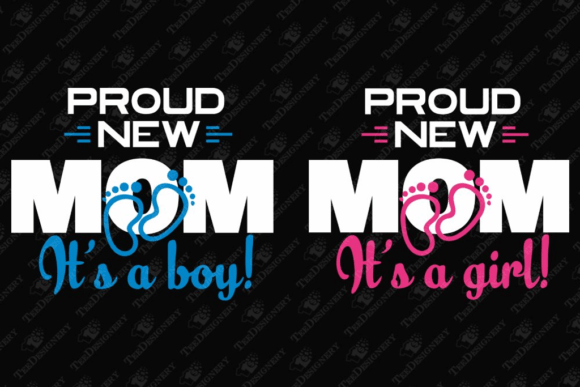 Proud New Mom It's a Boy Girl: A Designer's Review