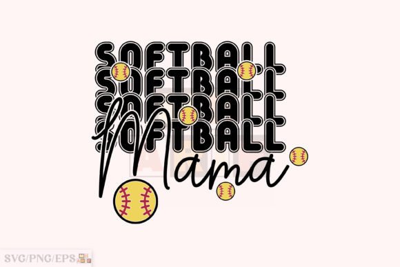 Retro Varsity Mom PNG, Softball Mama SVG Review
