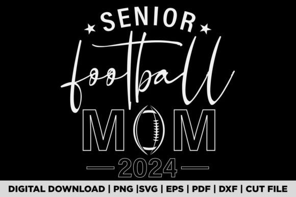 Senior Football Mom 2024 T-shirt: A Design Review