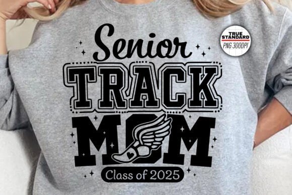 Track Senior Mom 2025: A Versatile Embroidery Design